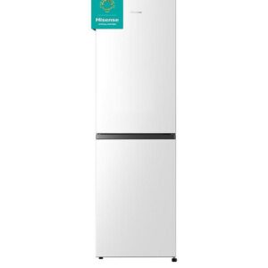 Hisense RB327N4BWE 55cm Wide Total No Frost Freestanding Fridge Freezer - White