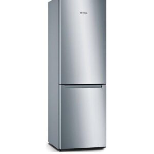 Bosch Series 2 KGN33NLEBG 176cm High 50/50 Fridge Freezer - Stainless Steel look - E Rated