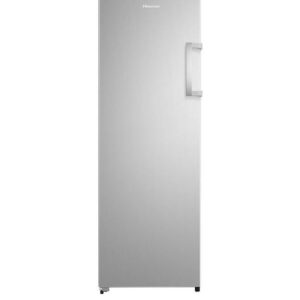 Hisense FV298N4ACE 60cm Wide, Freestanding Fridge Freezer - Stainless Steel