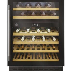 Hoover HWCB 60 UK/N Wine Cooler, 46 Bottle Capacity - Black